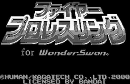 Fire ProWrestling screenshot 3 for WonderSwan